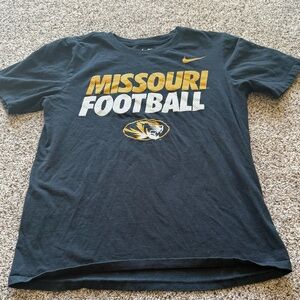Men’s Mizzou Football shirt Nike Mizzou Tigers size small